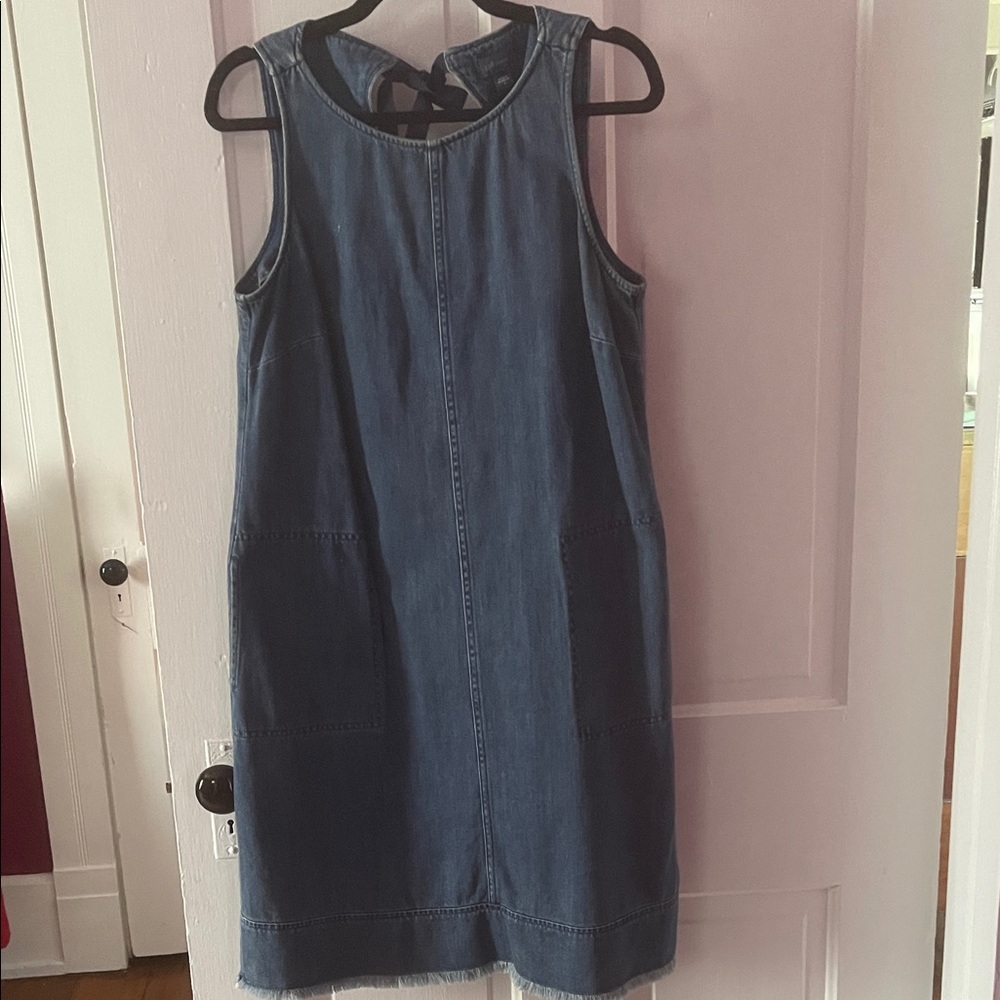 J. Jill Blue Denim Dress